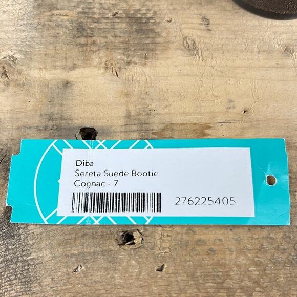 Diba Ser Eeta Suede Bootie - Cognac - 7 - New without box - Picture 9 of 9